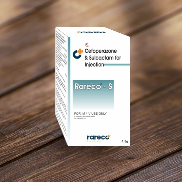 Rareco S : Cefoperazone and Sulbactam for Injection
