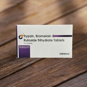 Rarzym : Trypsin, Bromelain & Rutoside Trihydrate Tablets